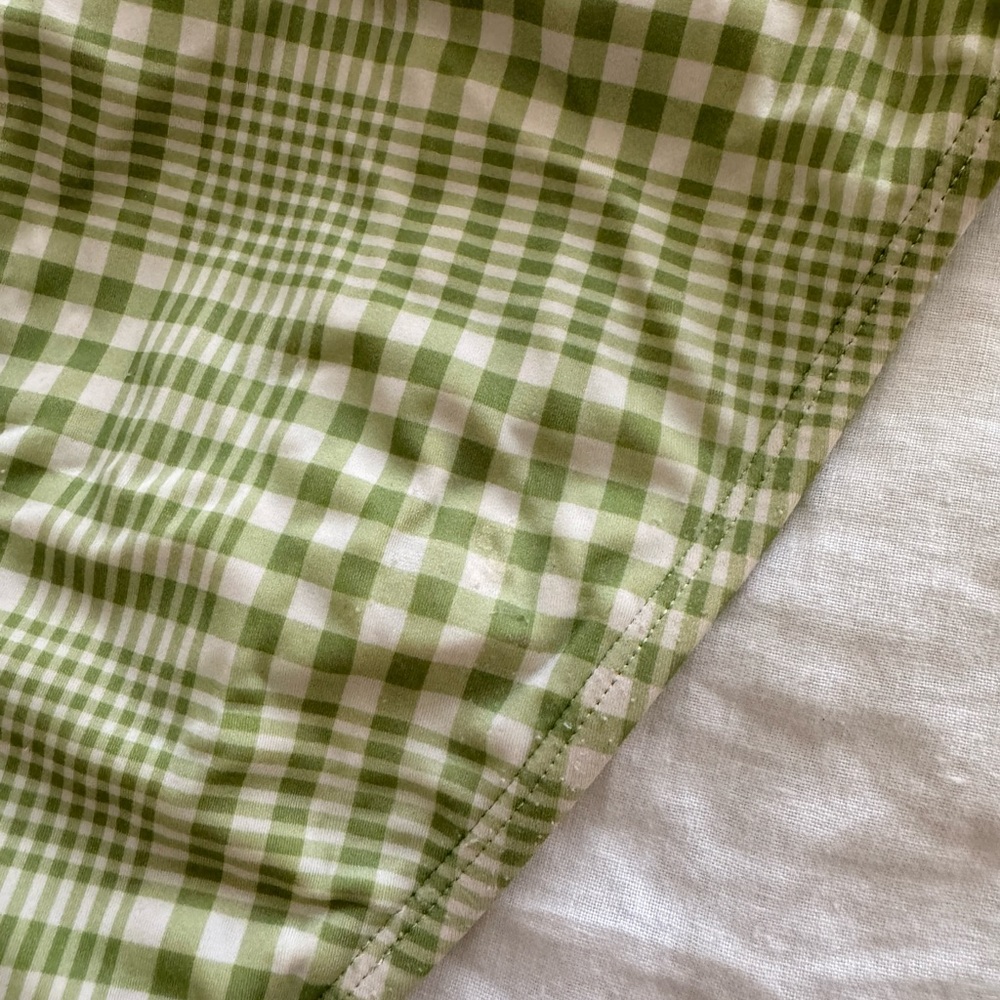 Urban Outfitters Green Plaid Swim Set - Picture 4 of 5